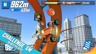 Hot Wheels Race Off screenshot №6