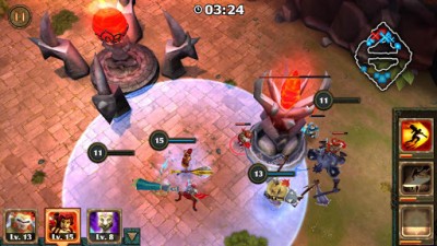Legendary Heroes MOBA screenshot №1