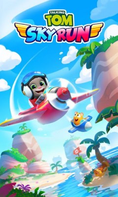 Talking Tom Fly Run: New Fun Running Game screenshot №8