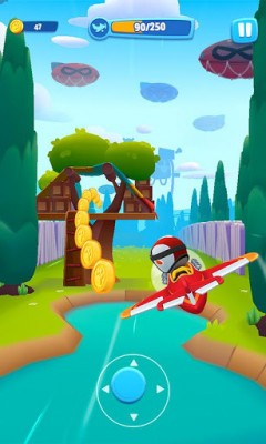 Talking Tom Fly Run: New Fun Running Game screenshot №2