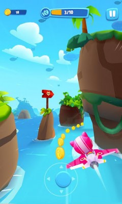 Talking Tom Fly Run: New Fun Running Game screenshot №6