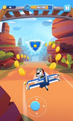 Talking Tom Fly Run: New Fun Running Game screenshot №3