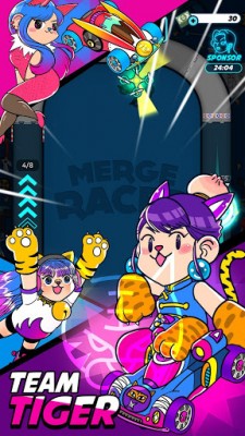 Merge Racer: mini motor idle merge racing game screenshot №5