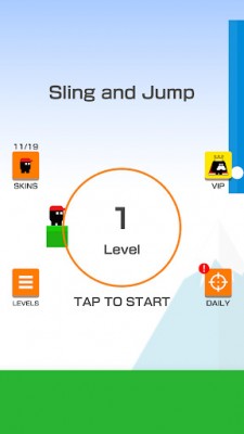 Sling and Jump screenshot №1