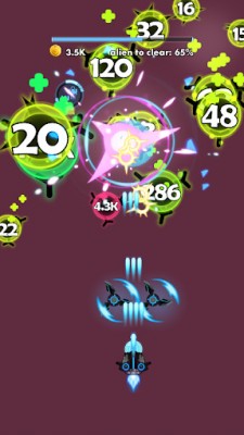 Virus Blast Bio - Galaxy Attack screenshot №2