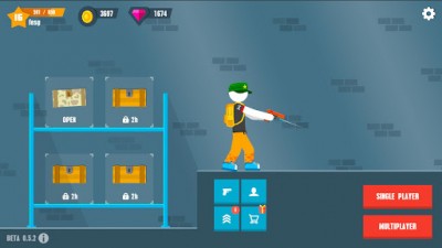 Stickman Battles: Online Shooter screenshot №4