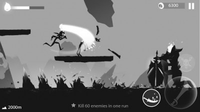 Stickman Run: Shadow Adventure screenshot №1