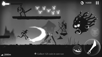 Stickman Run: Shadow Adventure screenshot №2