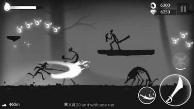 Stickman Run: Shadow Adventure screenshot №3