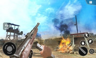 World War II Survival: FPS Shooting Game screenshot №1