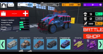 CARS GUNS: кроссаут королевская битва машины войны screenshot №3