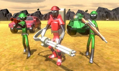 Battle Simulator World War 2 - Stickman Warriors screenshot №3