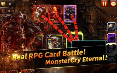 MonsterCry Eternal - Карточная битва RPG screenshot №4