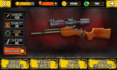 Halloween Sniper : Scary Zombies screenshot №2