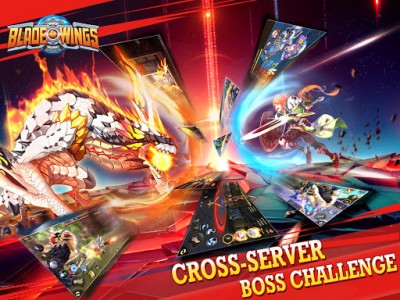 Blade & Wings: Future Fantasy 3D Anime MMORPG Game screenshot №3