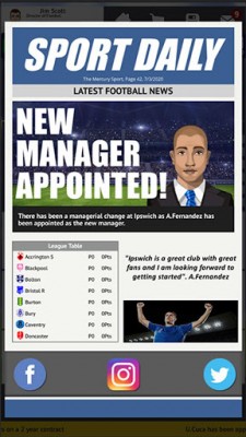 Club Soccer Director 2021 - Футбольный менеджмент screenshot №3