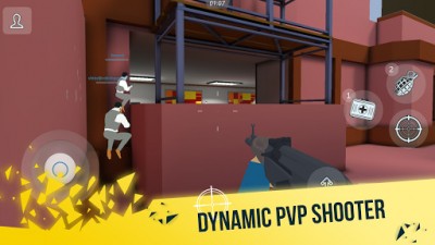 Mental Gun 3D: Pixel онлайн стрелялка screenshot №2