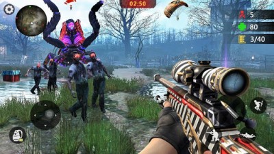Zombie 3D Gun Shooter- Real Survival Warfare screenshot №3