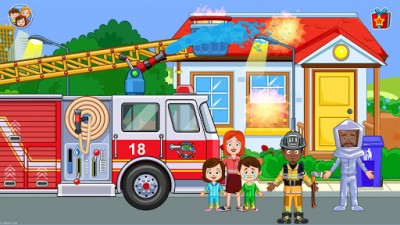 My Town : Fire station Rescue №4