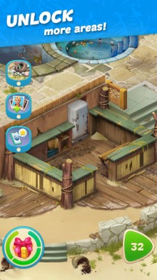 Hawaii Match-3 Mania Декор и головоломки три в ряд screenshot №5