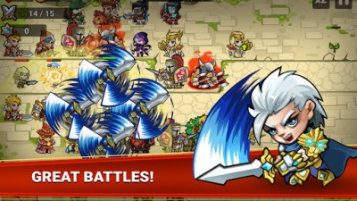 Defense Heroes Premium: Defender War Tower Defense screenshot №7
