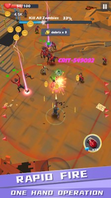 Crazy Zombie - Rapid Shooting screenshot №3