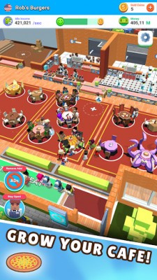 Idle Cafe! Tap Tycoon screenshot №1