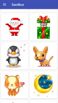 PixBox - Раскраска по номерам Sandbox screenshot №1