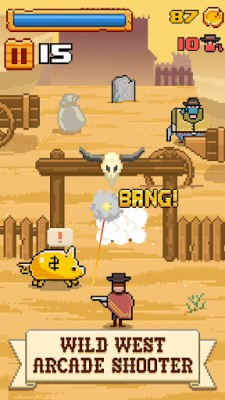 Timber West - Wild West Arcade Shooter screenshot №8