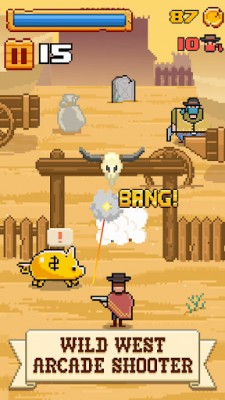 Timber West - Wild West Arcade Shooter screenshot №1