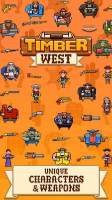 Timber West - Wild West Arcade Shooter screenshot №5