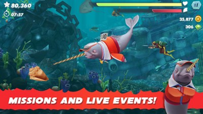 Hungry Shark Evolution screenshot №1