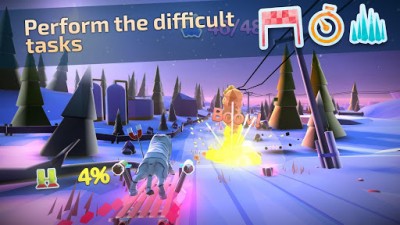 Animal Adventure: Downhill Rush screenshot №5