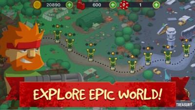 Zombie World: Tower Defense screenshot №1