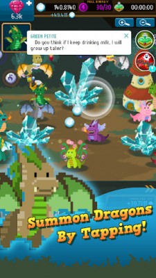 Dragon Keepers - Fantasy Clicker Game screenshot №1