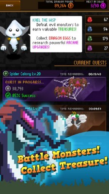 Dragon Keepers - Fantasy Clicker Game screenshot №2