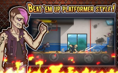 Fist of Rage: 2D Battle Platformer screenshot №3