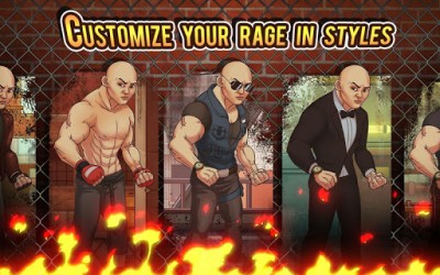 Fist of Rage: 2D Battle Platformer screenshot №1