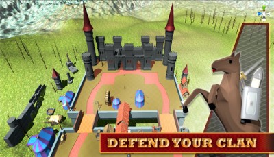 Stickman 3D: Defense of Castle screenshot №2