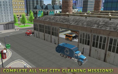 Garbage Truck Simulator PRO 2017 screenshot №3