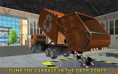 Garbage Truck Simulator PRO 2017 screenshot №2