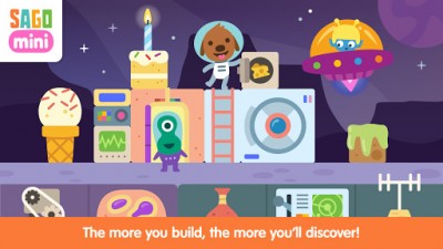 Sago Mini Space Blocks Builder screenshot №3