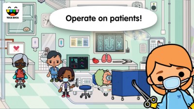 Toca Life: Hospital screenshot №4