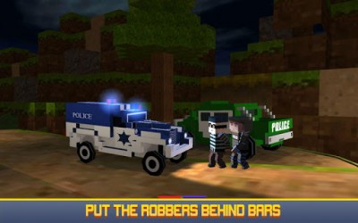 Blocky San Andreas Police 2017 screenshot №2