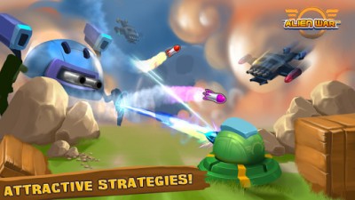 Tower Defense: Alien War TD screenshot №3