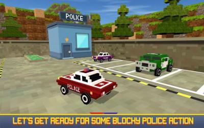 Blocky San Andreas Police 2017 screenshot №1