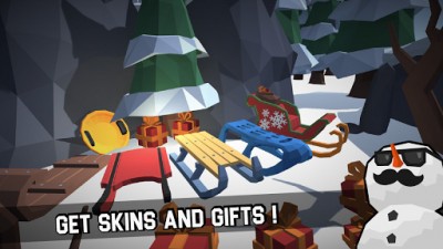 Sledge - snow mountain slide screenshot №2