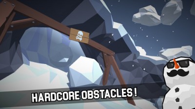 Sledge - snow mountain slide screenshot №1