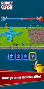 Скачать Robot Clash [ВЗЛОМ: золотые монеты] 1.3.5 для Андроид