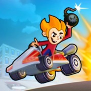 Boom Karts - Multiplayer Kart Racing (MOD: stupid bots/all cars are open) 0.44